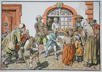 Wohltätigkeit des kleinen Prinzen